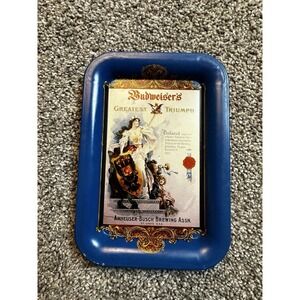 Vintage‎ Anheuser-Busch Budweiser 1992 Tip Tray